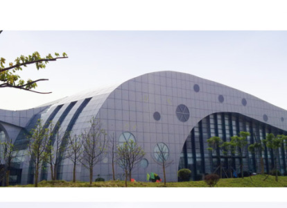 遵化会议中心外景网架工程